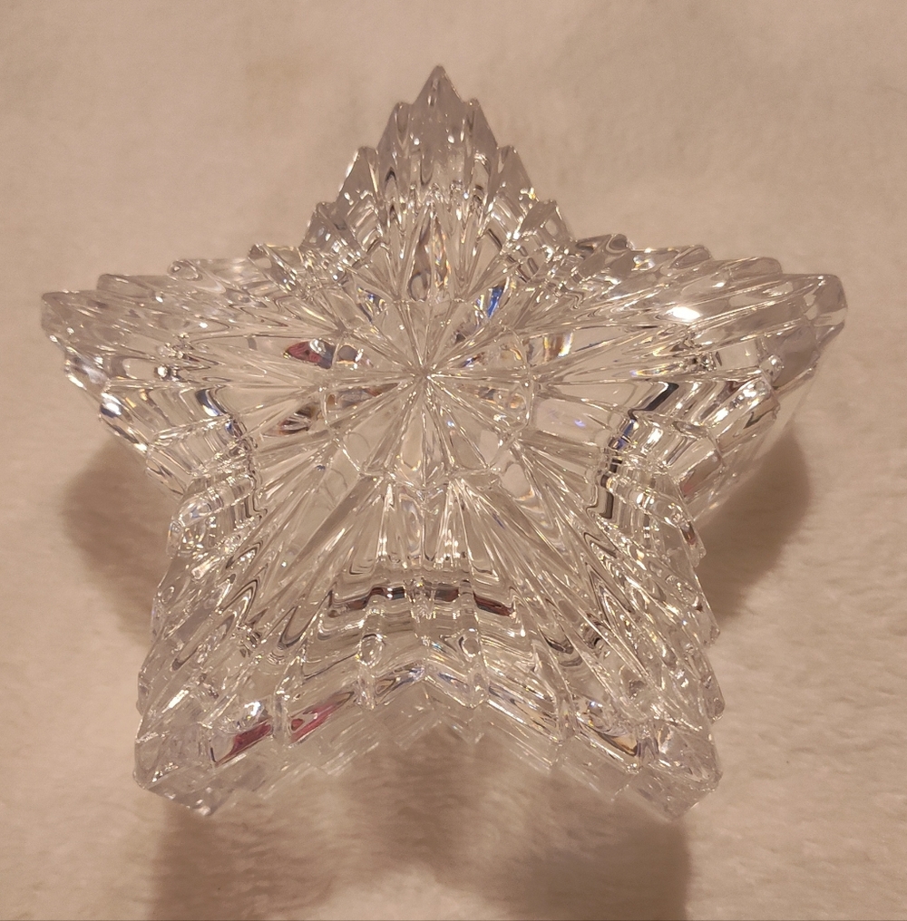 Crystal Star Shaped Decorative Piece